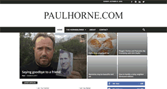 Desktop Screenshot of paulhorne.com